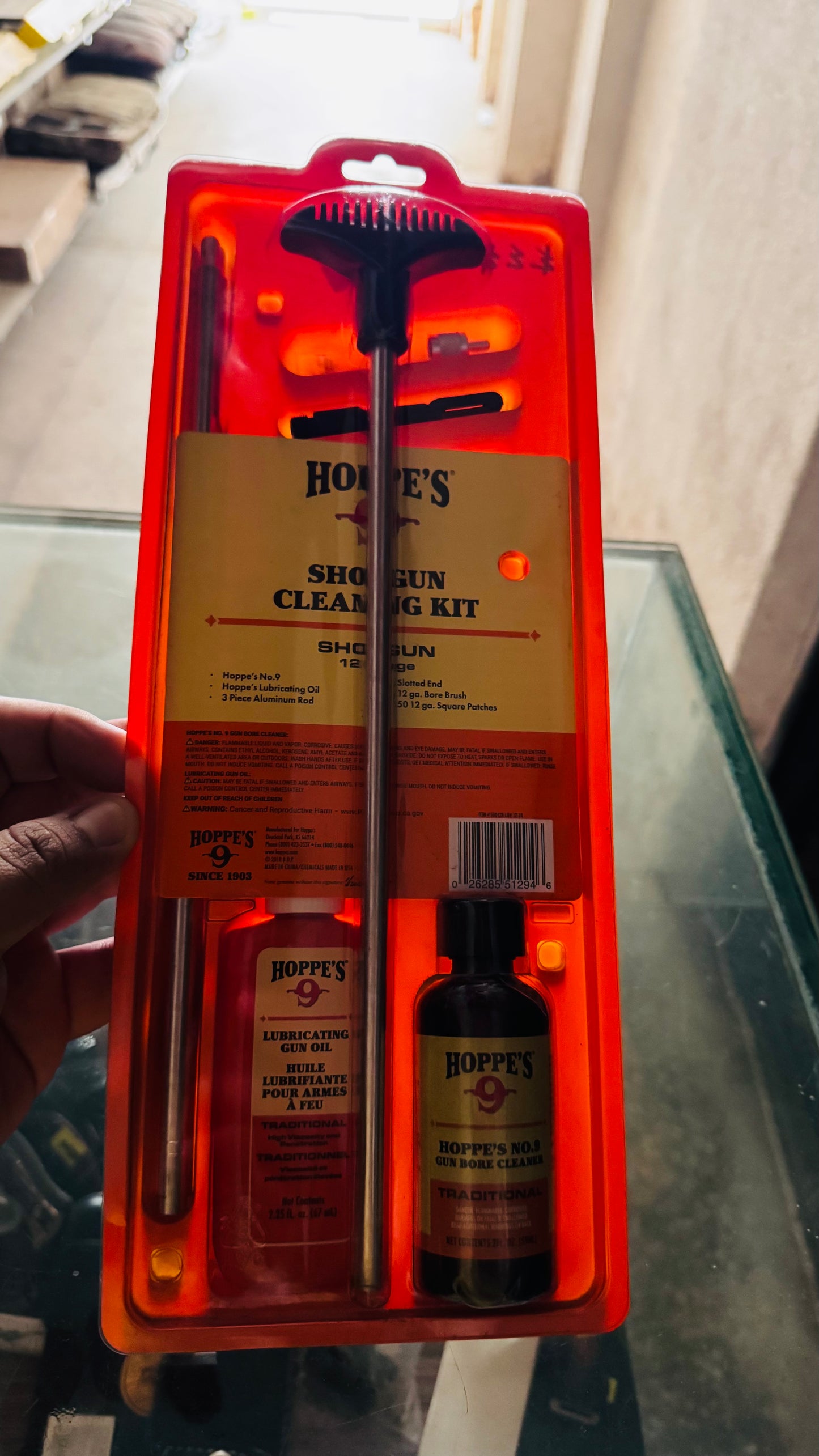 Hoppes Cleaning Kit 12 Gauge