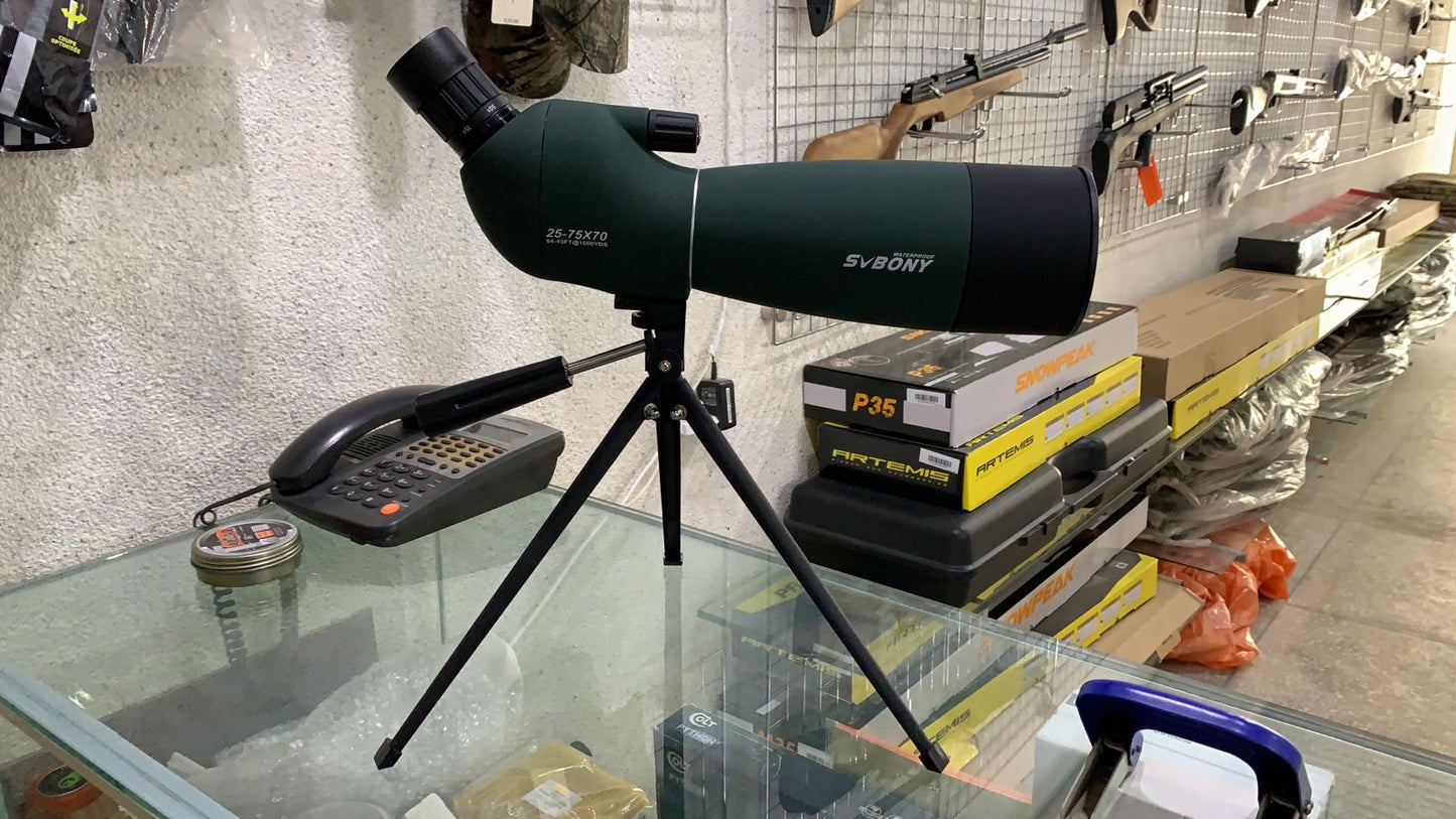 SvBony Spotting Scope 25x75-70