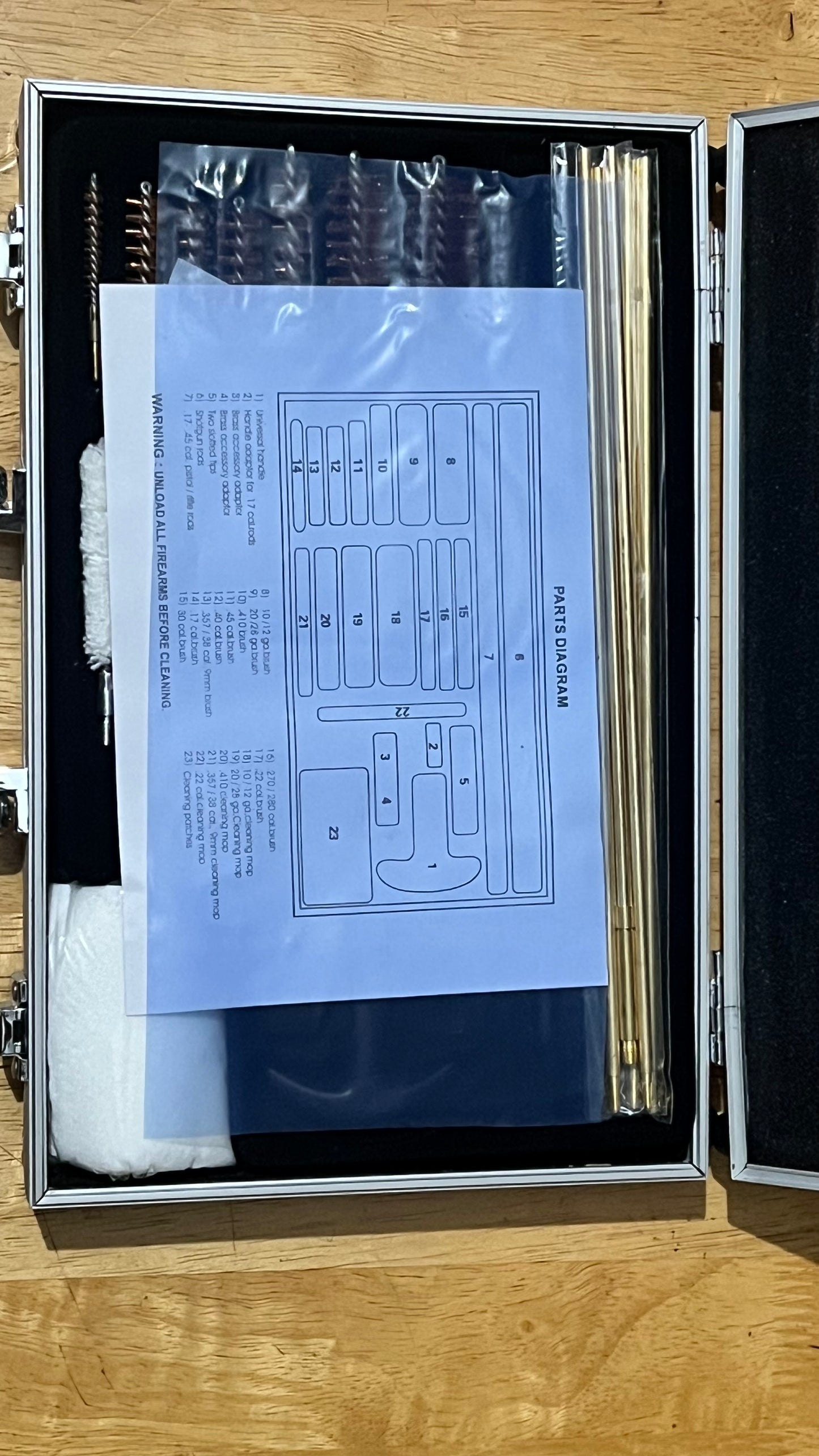 Multiple Bore Cleaning Kit B-ELCK