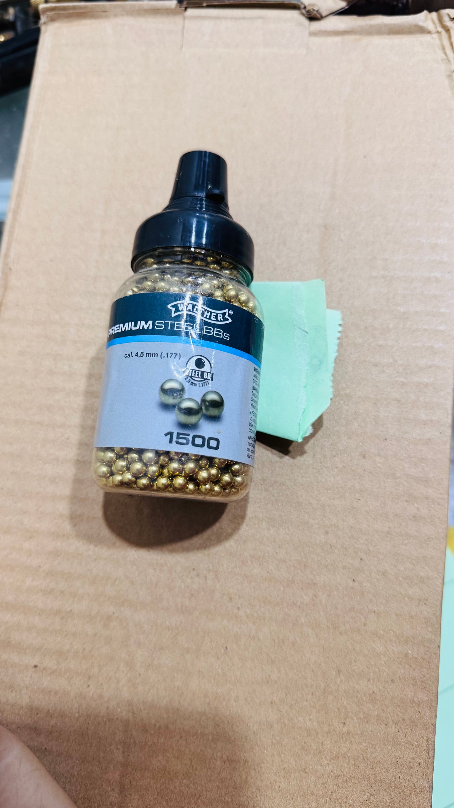 Walther Steel BBs .177