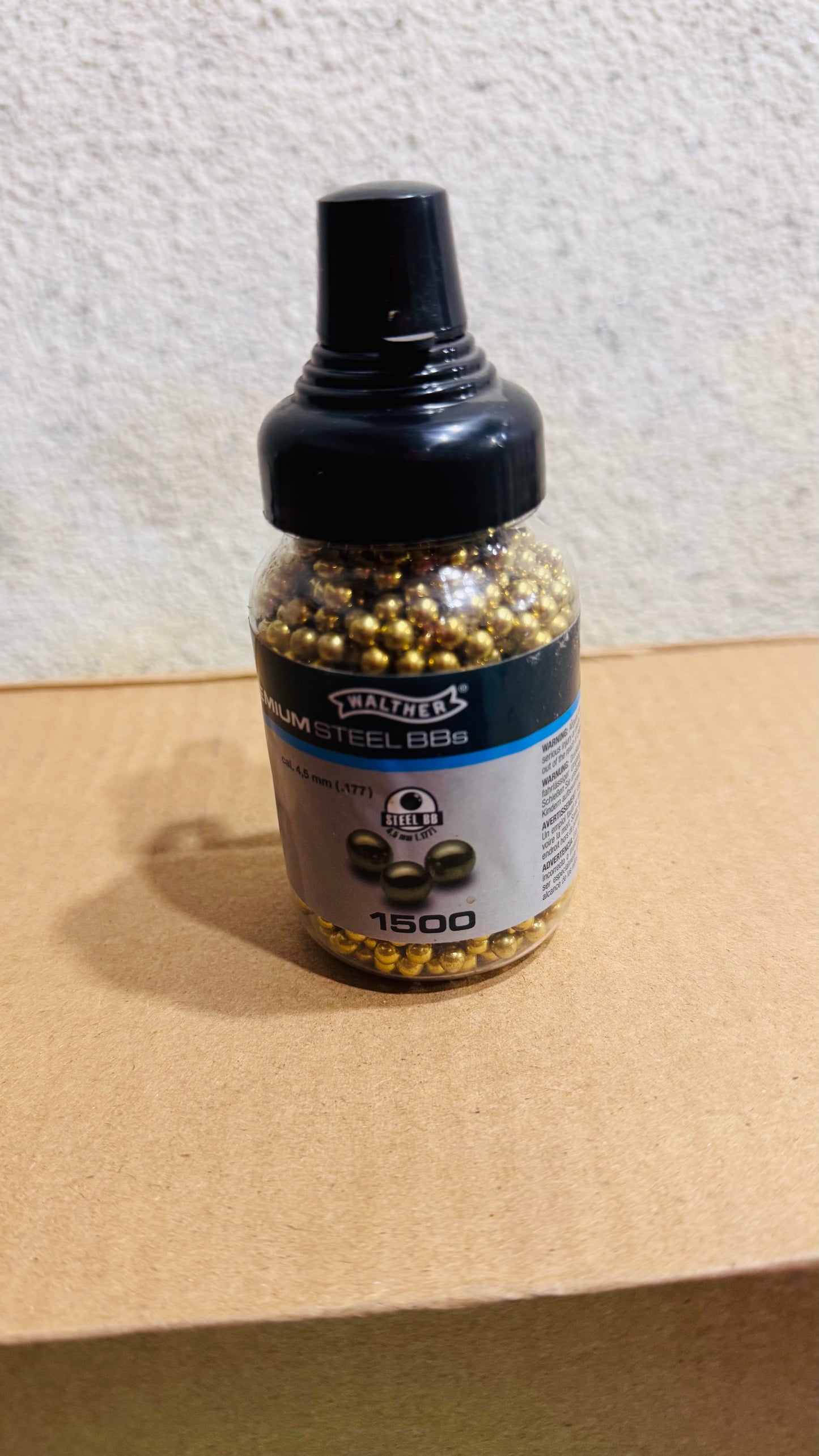 Walther Steel BBs .177